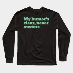 Clear Humor Long Sleeve T-Shirt